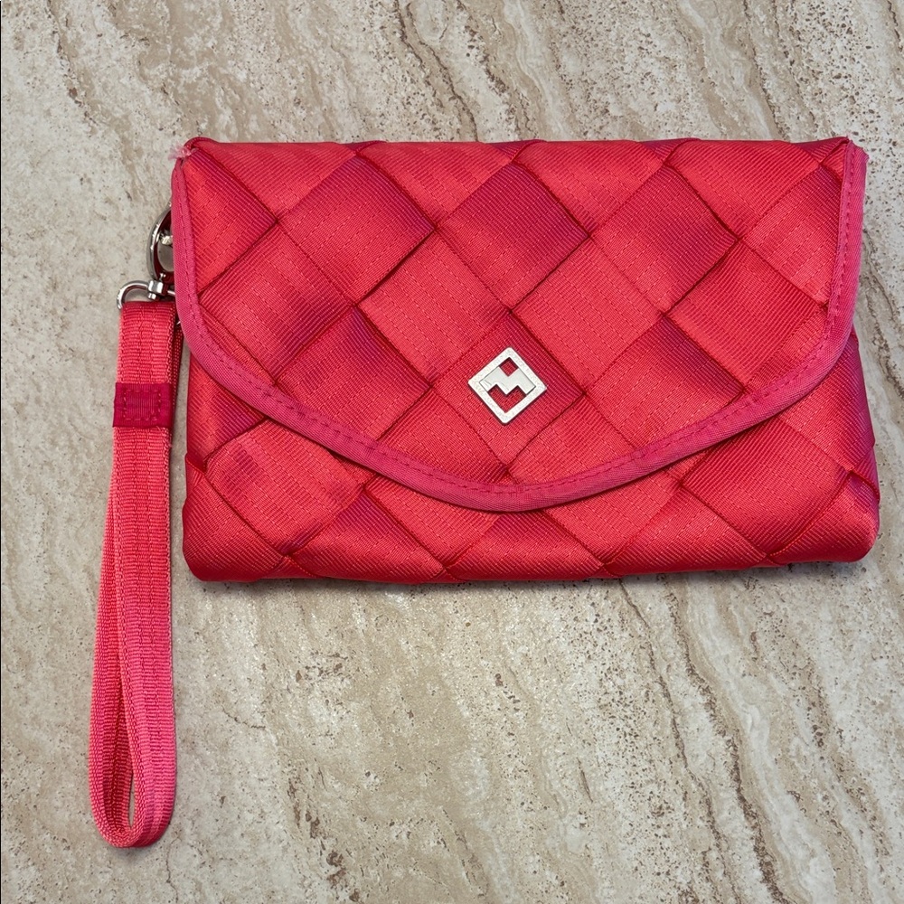 Maggie Bag in Vibrant Pink Webbed Nylon